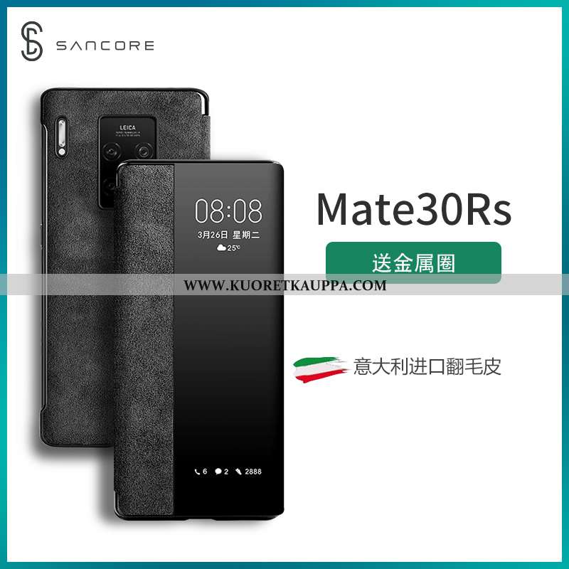 Kuori Huawei Mate 30 Rs, Kuoret Huawei Mate 30 Rs, Kotelo Huawei Mate 30 Rs Suojaus Suuntaus Vihreä 