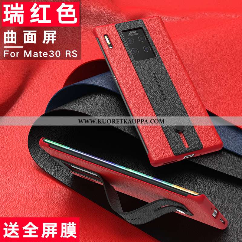 Kuori Huawei Mate 30 Rs, Kuoret Huawei Mate 30 Rs, Kotelo Huawei Mate 30 Rs Ylellisyys Aito Nahka Tu
