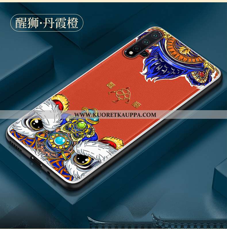 Kuori Huawei Nova 5t, Kuoret Huawei Nova 5t, Kotelo Huawei Nova 5t Kukkakuvio Ultra Valo Suojaus Pun