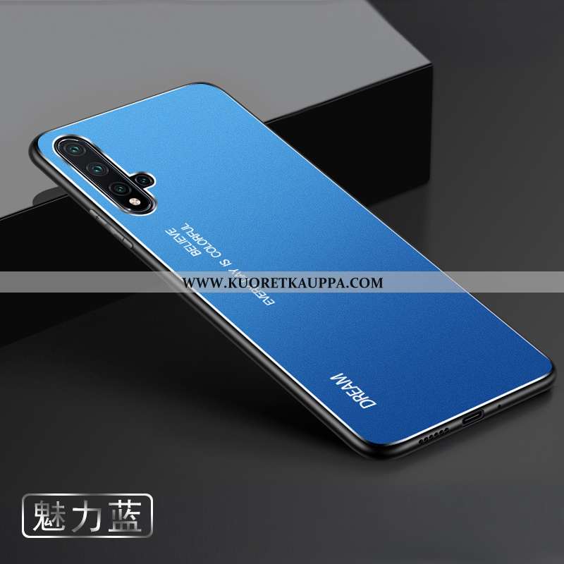 Kuori Huawei Nova 5t, Kuoret Huawei Nova 5t, Kotelo Huawei Nova 5t Metalli Pesty Suede Puhelimen Hop