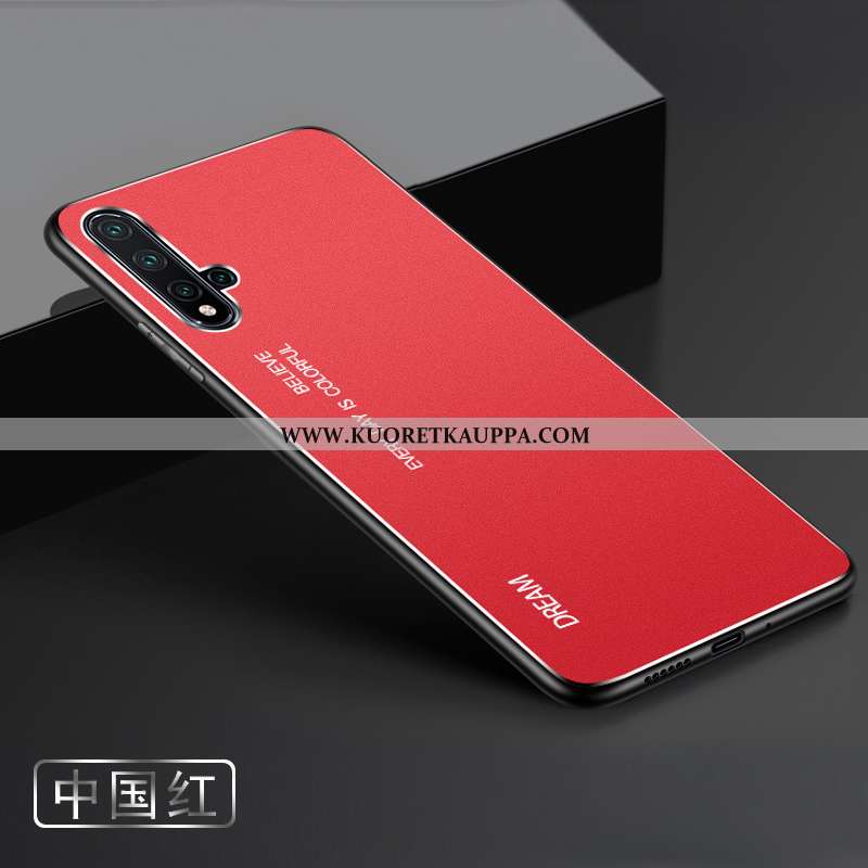 Kuori Huawei Nova 5t, Kuoret Huawei Nova 5t, Kotelo Huawei Nova 5t Metalli Pesty Suede Puhelimen Hop