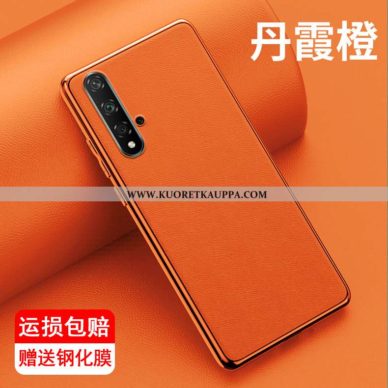 Kuori Huawei Nova 5t, Kuoret Huawei Nova 5t, Kotelo Huawei Nova 5t Nahka Kukkakuvio Puhelimen Pinnoi