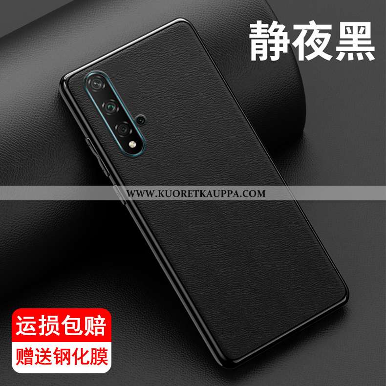 Kuori Huawei Nova 5t, Kuoret Huawei Nova 5t, Kotelo Huawei Nova 5t Nahka Kukkakuvio Puhelimen Pinnoi