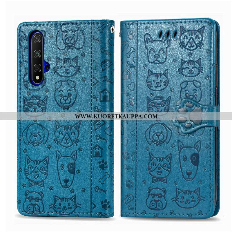 Kuori Huawei Nova 5t, Kuoret Huawei Nova 5t, Kotelo Huawei Nova 5t Nahka Suojaus Puhelimen Violetti