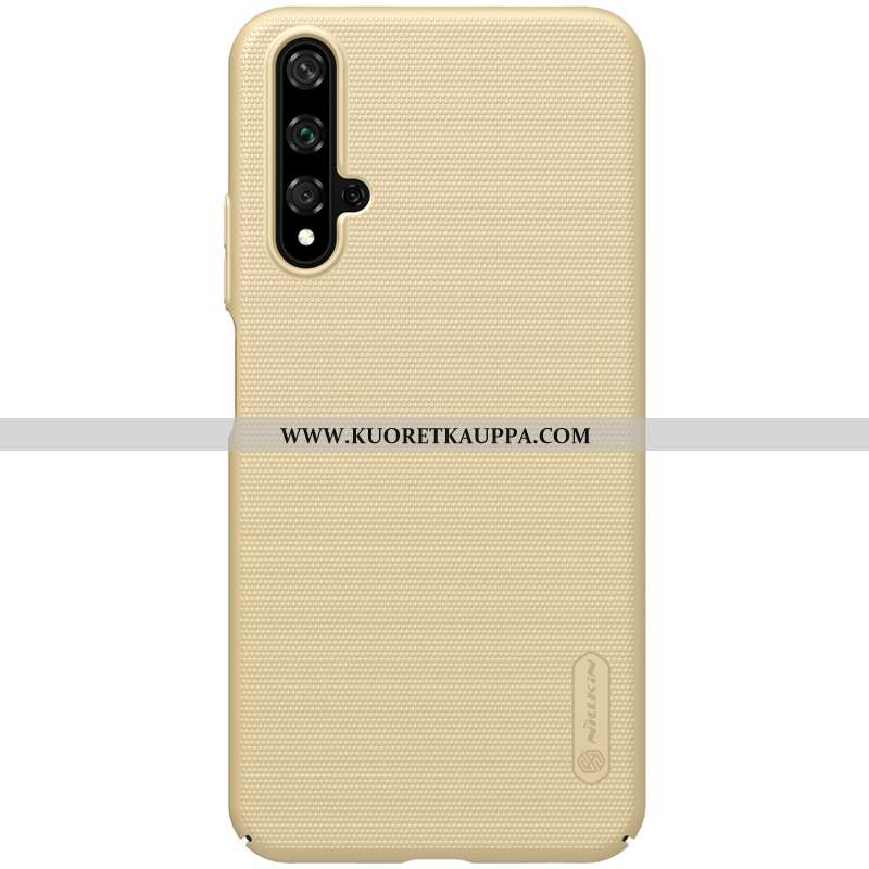Kuori Huawei Nova 5t, Kuoret Huawei Nova 5t, Kotelo Huawei Nova 5t Pesty Suede Valo Kulta Puhelimen 