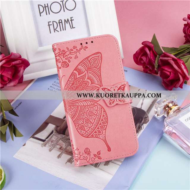 Kuori Huawei Nova 5t, Kuoret Huawei Nova 5t, Kotelo Huawei Nova 5t Suojaus Nahkakuori Violetti All I