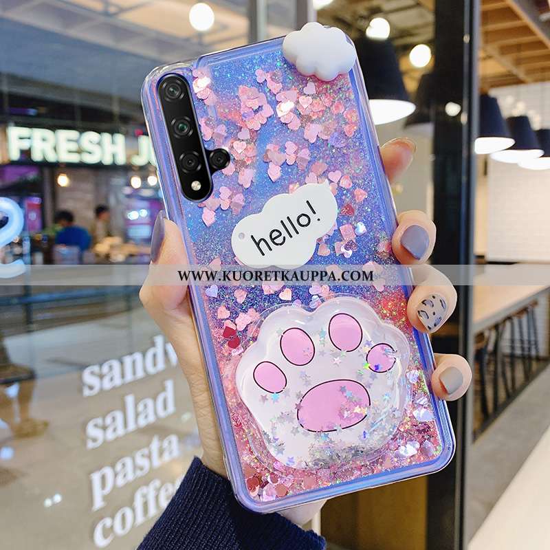 Kuori Huawei Nova 5t, Kuoret Huawei Nova 5t, Kotelo Huawei Nova 5t Suuntaus Pehmeä Neste Tila Puheli