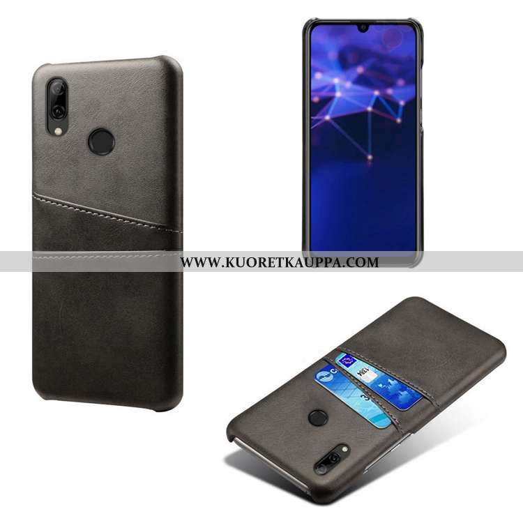 Kuori Huawei P Smart 2020, Kuoret Huawei P Smart 2020, Kotelo Huawei P Smart 2020 Kukkakuvio Nahka L