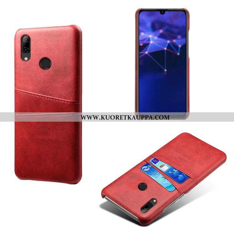 Kuori Huawei P Smart 2020, Kuoret Huawei P Smart 2020, Kotelo Huawei P Smart 2020 Kukkakuvio Nahka L