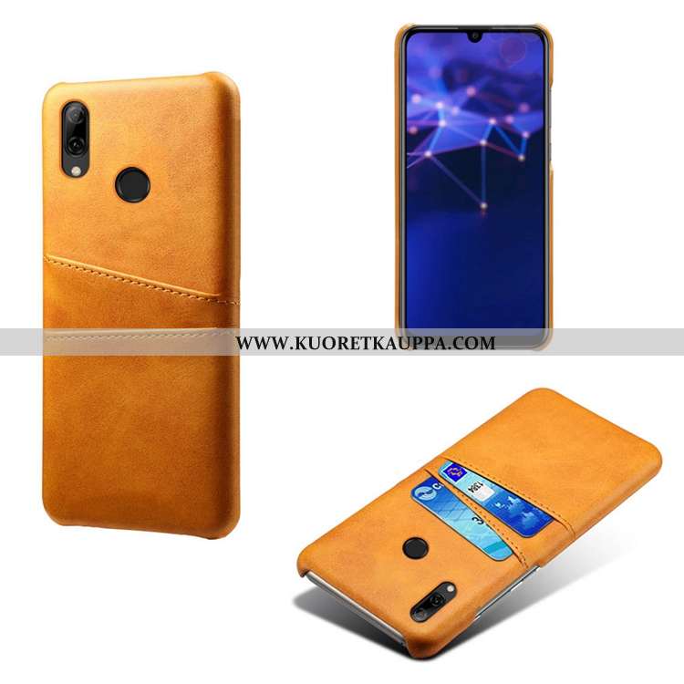 Kuori Huawei P Smart 2020, Kuoret Huawei P Smart 2020, Kotelo Huawei P Smart 2020 Kukkakuvio Nahka L