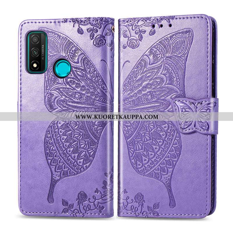 Kuori Huawei P Smart 2020, Kuoret Huawei P Smart 2020, Kotelo Huawei P Smart 2020 Nahka Suojaus Perh