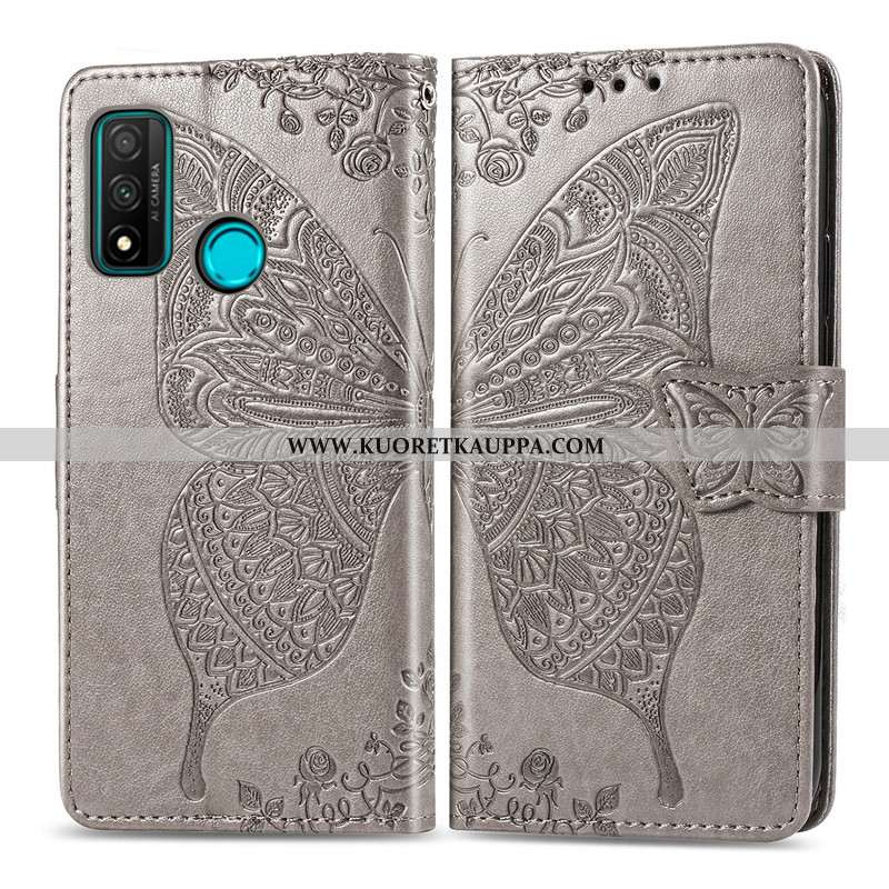 Kuori Huawei P Smart 2020, Kuoret Huawei P Smart 2020, Kotelo Huawei P Smart 2020 Nahka Suojaus Perh