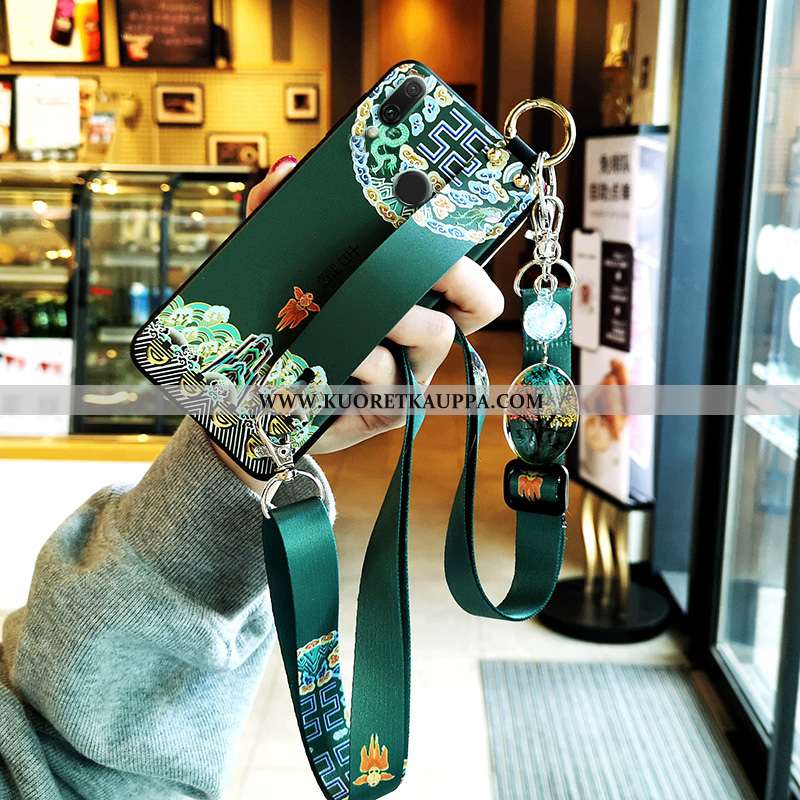 Kuori Huawei P Smart 2020, Kuoret Huawei P Smart 2020, Kotelo Huawei P Smart 2020 Pesty Suede Pehmeä