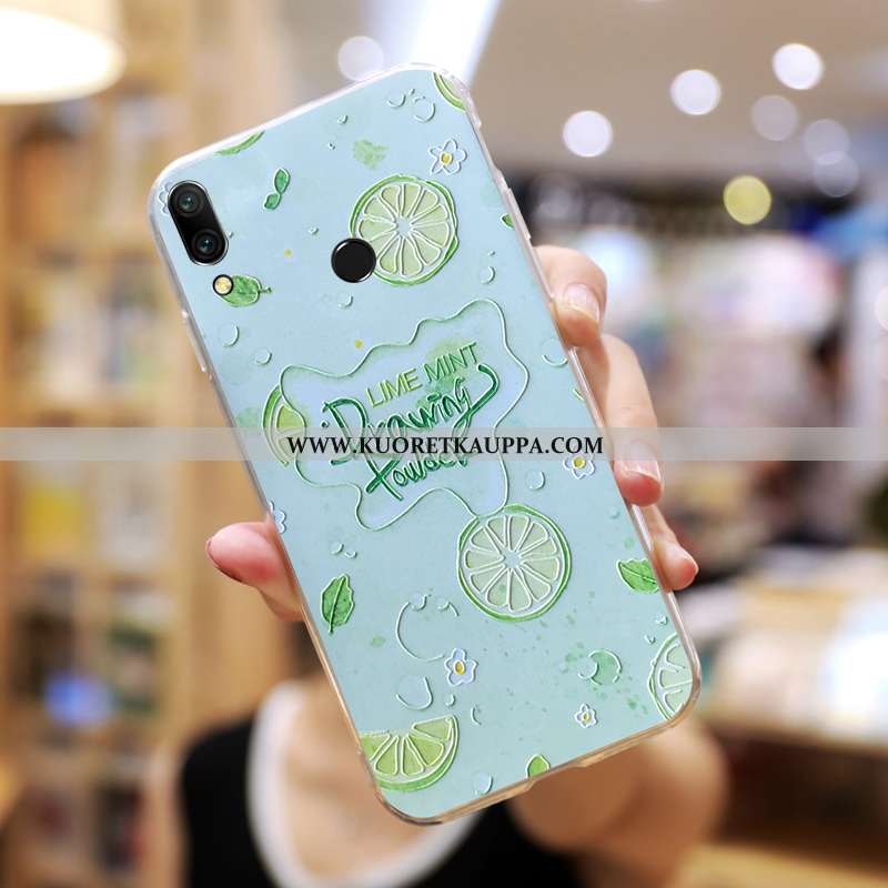 Kuori Huawei P Smart+, Kuoret Huawei P Smart+, Kotelo Huawei P Smart+ Persoonallisuus Luova Vihreä T