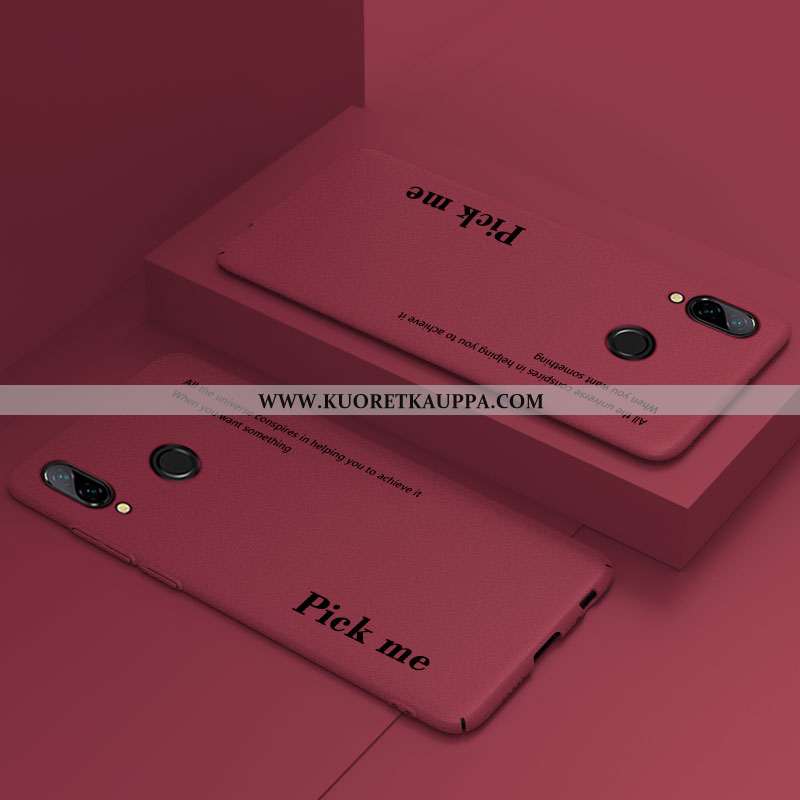 Kuori Huawei P Smart+, Kuoret Huawei P Smart+, Kotelo Huawei P Smart+ Pesty Suede Persoonallisuus Ne