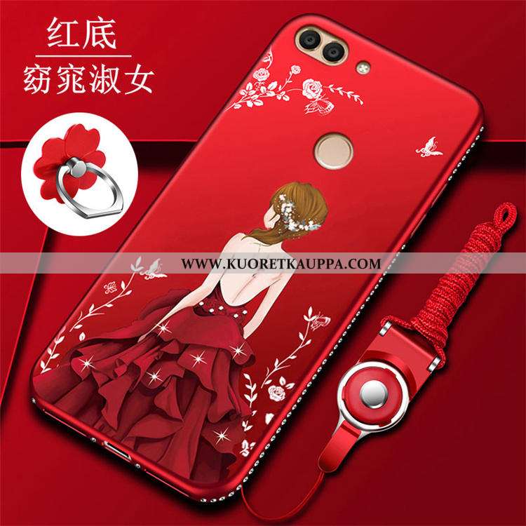 Kuori Huawei P Smart, Kuoret Huawei P Smart, Kotelo Huawei P Smart Rhinestone Inlay Persoonallisuus 