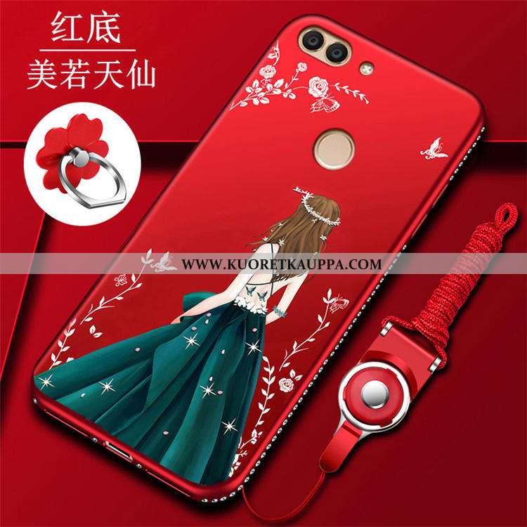 Kuori Huawei P Smart, Kuoret Huawei P Smart, Kotelo Huawei P Smart Rhinestone Inlay Persoonallisuus 