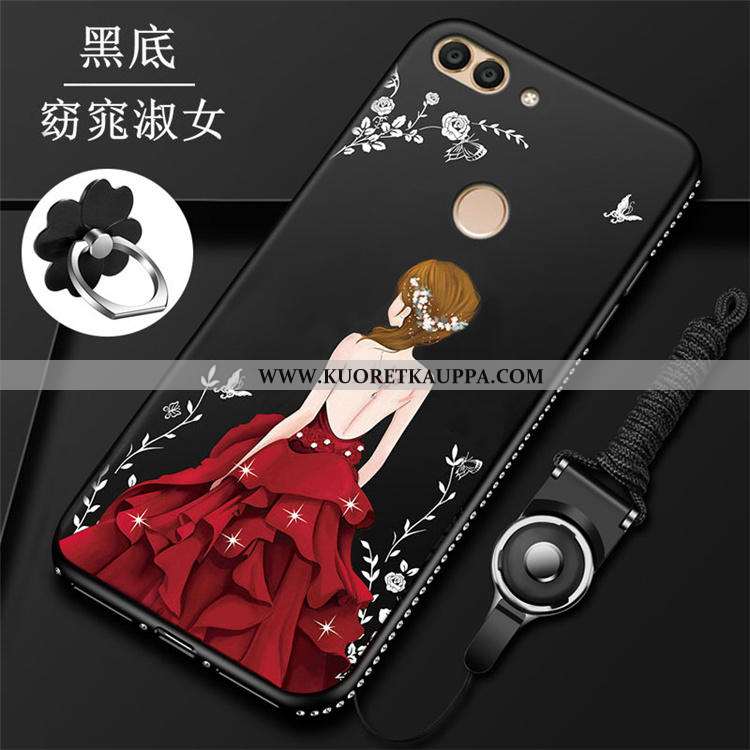Kuori Huawei P Smart, Kuoret Huawei P Smart, Kotelo Huawei P Smart Rhinestone Inlay Persoonallisuus 