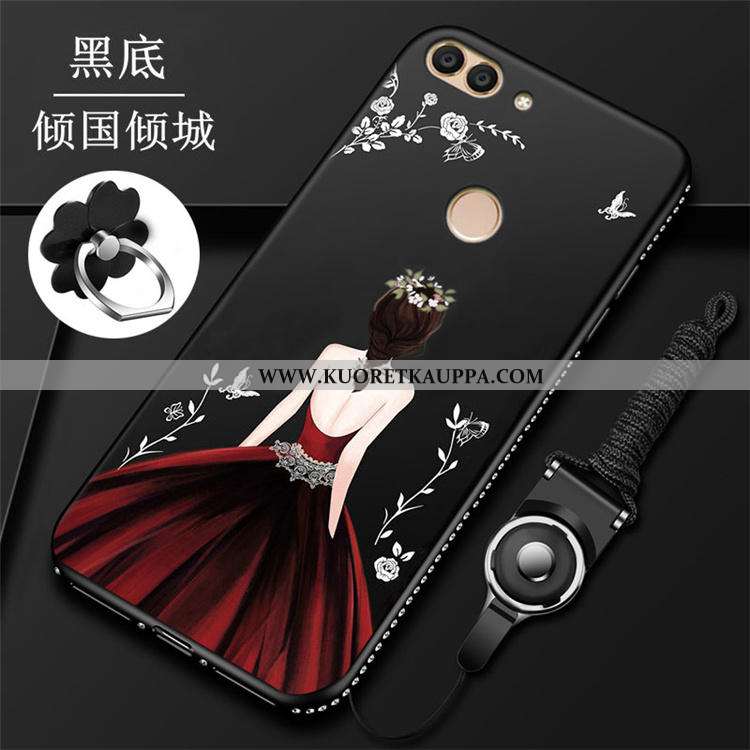 Kuori Huawei P Smart, Kuoret Huawei P Smart, Kotelo Huawei P Smart Rhinestone Inlay Persoonallisuus 