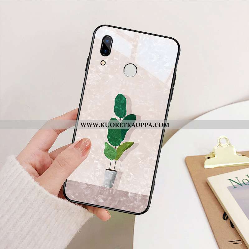 Kuori Huawei P Smart+, Kuoret Huawei P Smart+, Kotelo Huawei P Smart+ Sarjakuva Ihana Tila Lasi Kova