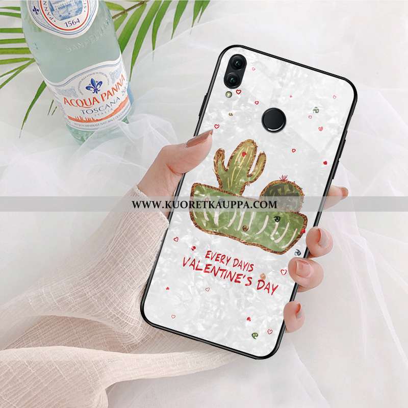 Kuori Huawei P Smart+, Kuoret Huawei P Smart+, Kotelo Huawei P Smart+ Sarjakuva Ihana Tila Lasi Kova