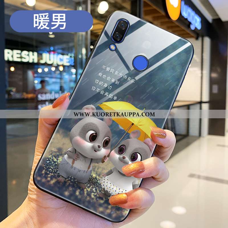 Kuori Huawei P Smart+, Kuoret Huawei P Smart+, Kotelo Huawei P Smart+ Sarjakuva Suuntaus Maalaus Las