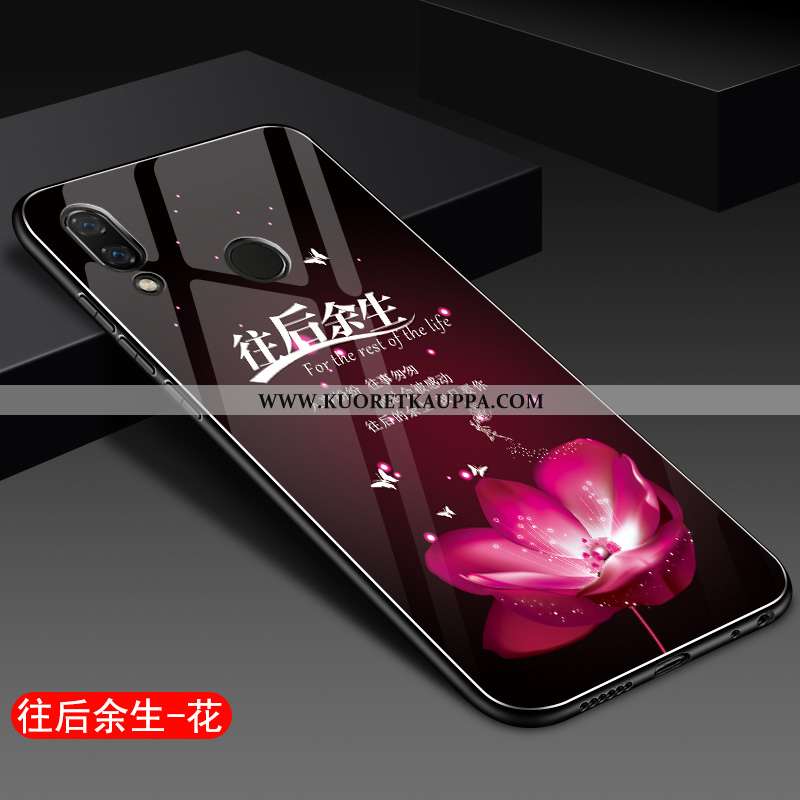 Kuori Huawei P Smart+, Kuoret Huawei P Smart+, Kotelo Huawei P Smart+ Silikoni Lasi Murtumaton Puhel