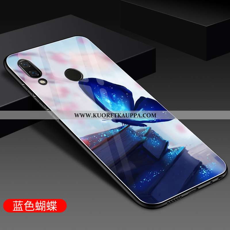 Kuori Huawei P Smart+, Kuoret Huawei P Smart+, Kotelo Huawei P Smart+ Silikoni Lasi Murtumaton Puhel