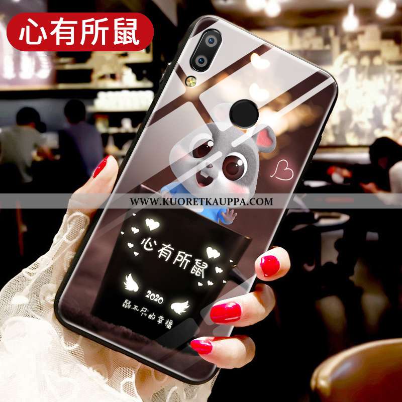 Kuori Huawei P Smart+, Kuoret Huawei P Smart+, Kotelo Huawei P Smart+ Suojaus Lasi Murtumaton Net Re