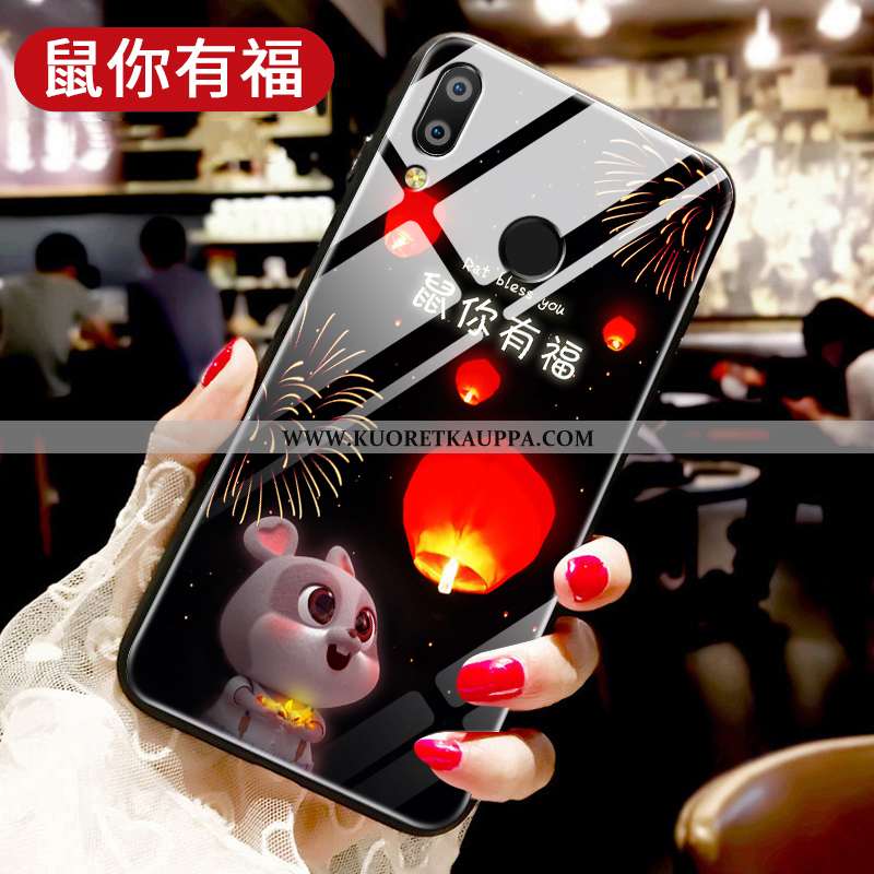 Kuori Huawei P Smart+, Kuoret Huawei P Smart+, Kotelo Huawei P Smart+ Suojaus Lasi Murtumaton Net Re