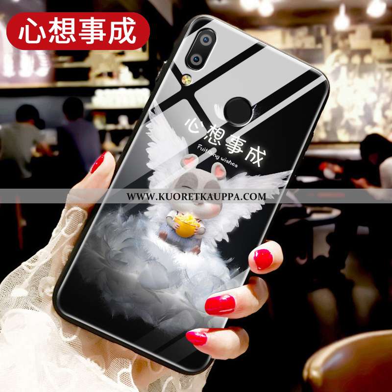 Kuori Huawei P Smart+, Kuoret Huawei P Smart+, Kotelo Huawei P Smart+ Suojaus Lasi Murtumaton Net Re