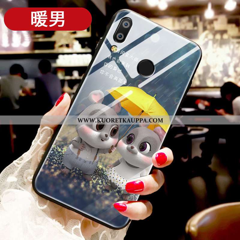 Kuori Huawei P Smart+, Kuoret Huawei P Smart+, Kotelo Huawei P Smart+ Suojaus Lasi Murtumaton Net Re