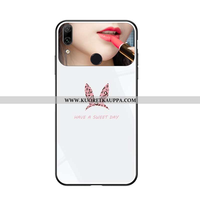 Kuori Huawei P Smart+, Kuoret Huawei P Smart+, Kotelo Huawei P Smart+ Suojaus Lasi Net Red Rakastunu