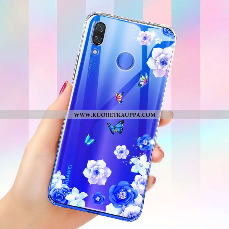 Kuori Huawei P Smart+, Kuoret Huawei P Smart+, Kotelo Huawei P Smart+ Suojaus Läpinäkyvä Murtumaton 