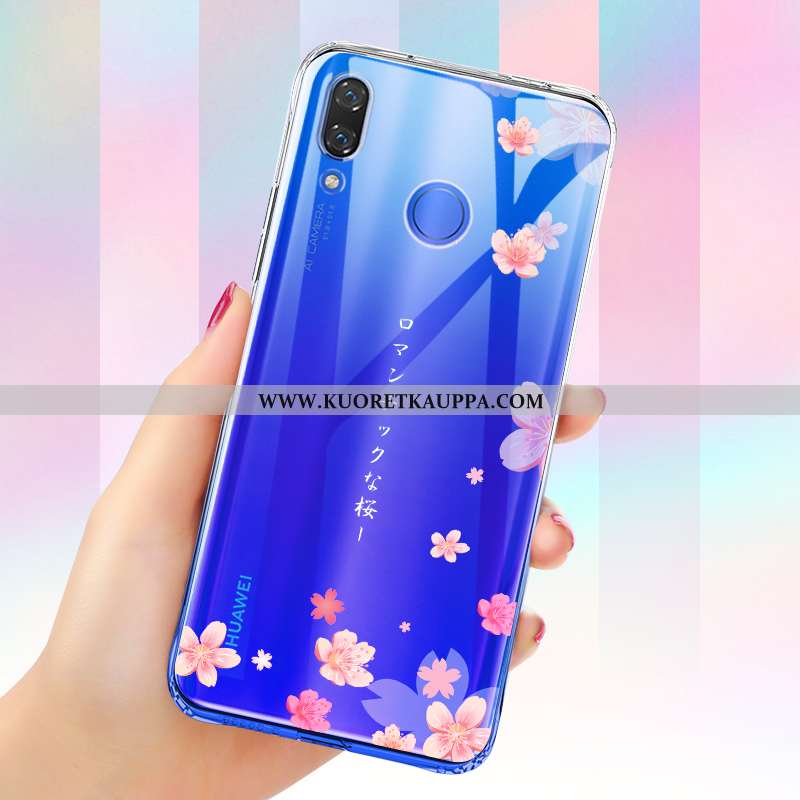 Kuori Huawei P Smart+, Kuoret Huawei P Smart+, Kotelo Huawei P Smart+ Suojaus Läpinäkyvä Murtumaton 