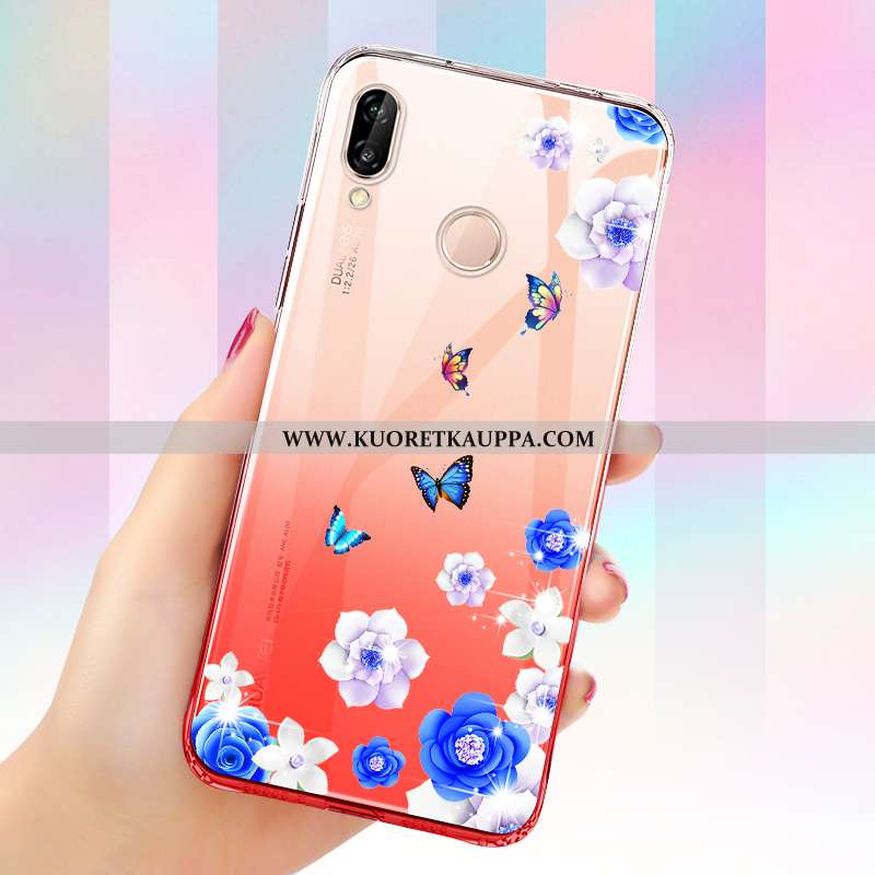 Kuori Huawei P Smart+, Kuoret Huawei P Smart+, Kotelo Huawei P Smart+ Suojaus Läpinäkyvä Murtumaton 