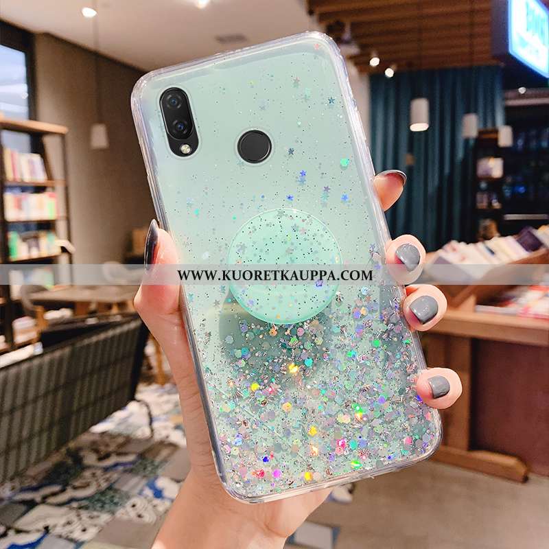 Kuori Huawei P Smart+, Kuoret Huawei P Smart+, Kotelo Huawei P Smart+ Suuntaus Pehmeä Neste Vaalean 