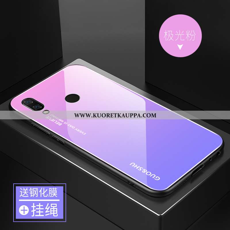 Kuori Huawei P Smart+, Kuoret Huawei P Smart+, Kotelo Huawei P Smart+ Suuntaus Silikoni Pesty Suede 