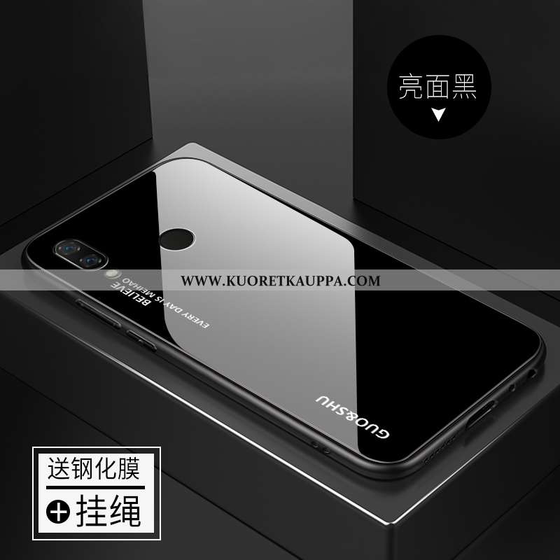 Kuori Huawei P Smart+, Kuoret Huawei P Smart+, Kotelo Huawei P Smart+ Suuntaus Silikoni Pesty Suede 