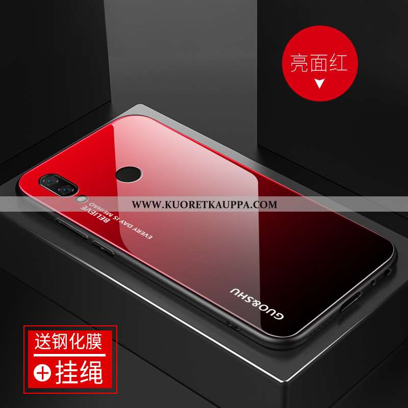 Kuori Huawei P Smart+, Kuoret Huawei P Smart+, Kotelo Huawei P Smart+ Suuntaus Silikoni Pesty Suede 