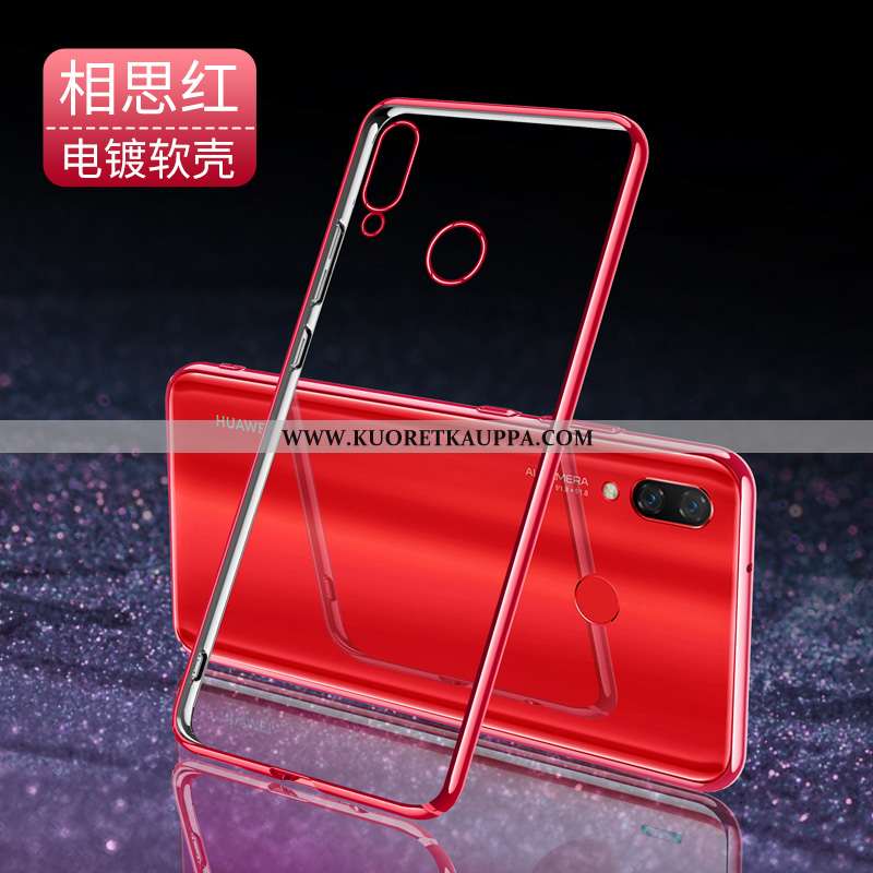 Kuori Huawei P Smart+, Kuoret Huawei P Smart+, Kotelo Huawei P Smart+ Ultra Pehmeä Neste Valo All In