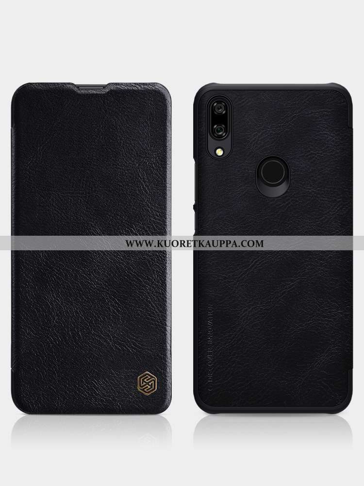 Kuori Huawei P Smart Z, Kuoret Huawei P Smart Z, Kotelo Huawei P Smart Z Nahkakuori Puhelimen Punain