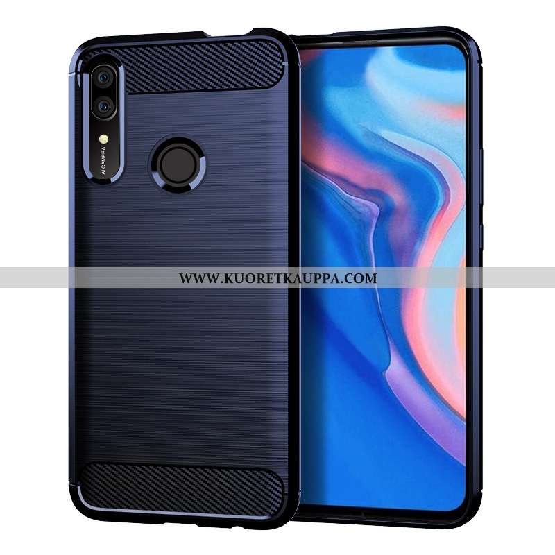 Kuori Huawei P Smart Z, Kuoret Huawei P Smart Z, Kotelo Huawei P Smart Z Silikoni Musta Puhelimen Mu