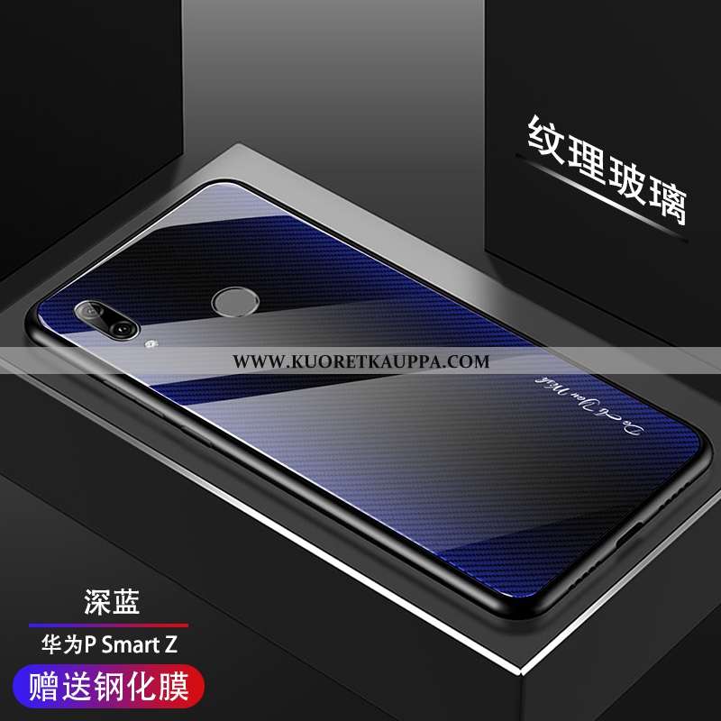 Kuori Huawei P Smart Z, Kuoret Huawei P Smart Z, Kotelo Huawei P Smart Z Suuntaus Silikoni Sininen L
