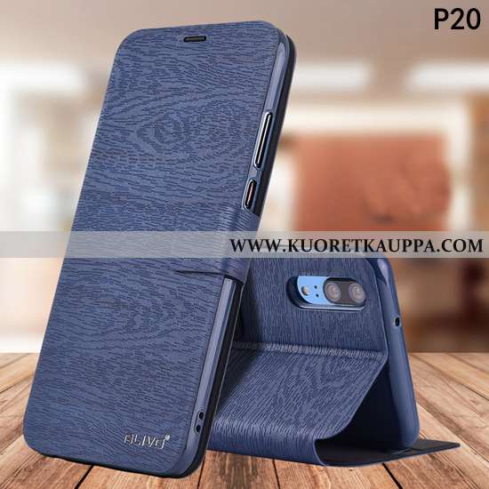 Kuori Huawei P20, Kuoret Huawei P20, Kotelo Huawei P20 Nahkakuori Pehmeä Neste Suojaus All Inclusive