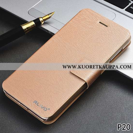 Kuori Huawei P20, Kuoret Huawei P20, Kotelo Huawei P20 Nahkakuori Suuntaus Jauhe All Inclusive Pinkk