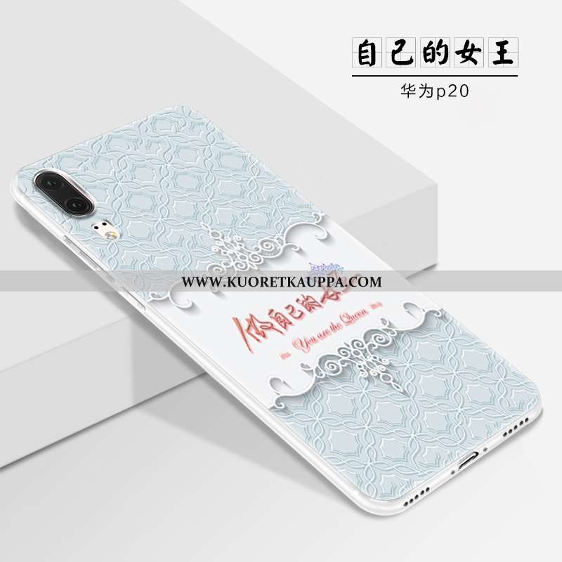 Kuori Huawei P20, Kuoret Huawei P20, Kotelo Huawei P20 Pehmeä Neste Valo Puhelimen All Inclusive Vih