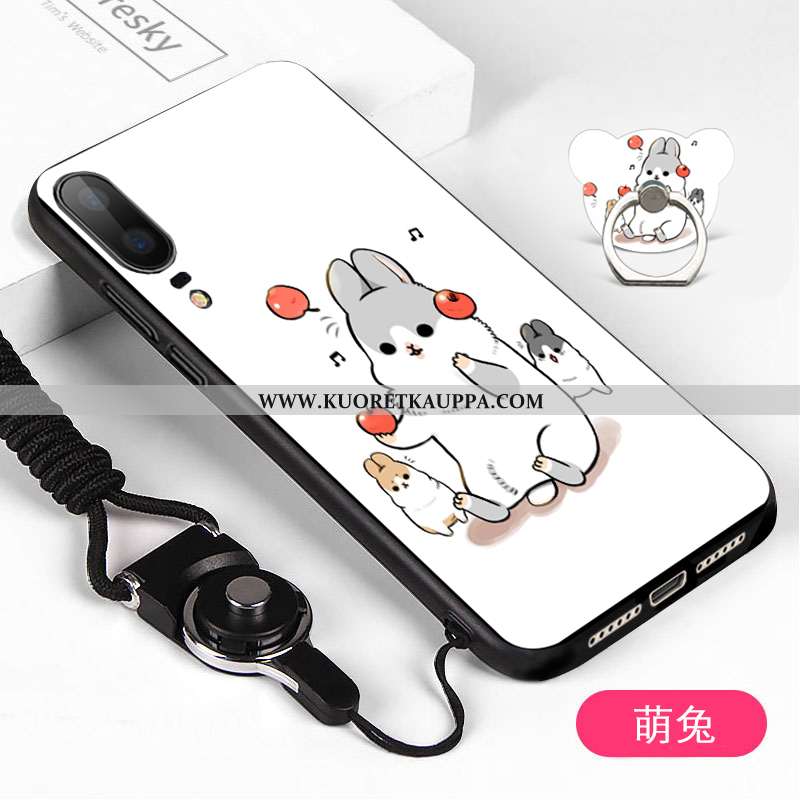 Kuori Huawei P20, Kuoret Huawei P20, Kotelo Huawei P20 Pesty Suede Puhelimen Musta Mustat