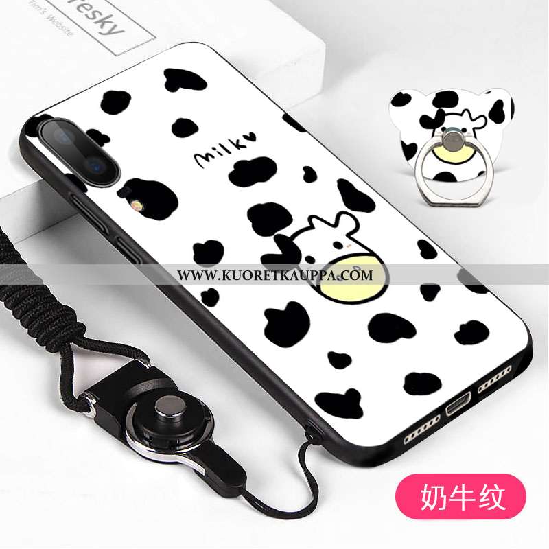 Kuori Huawei P20, Kuoret Huawei P20, Kotelo Huawei P20 Pesty Suede Puhelimen Musta Mustat