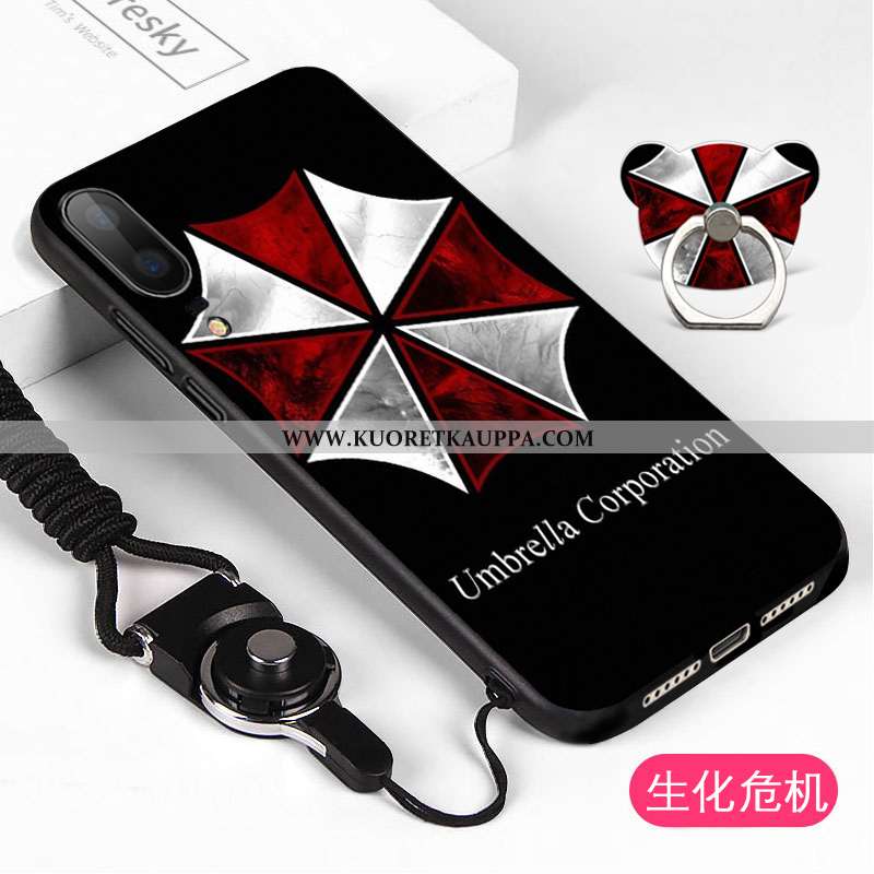 Kuori Huawei P20, Kuoret Huawei P20, Kotelo Huawei P20 Pesty Suede Puhelimen Musta Mustat